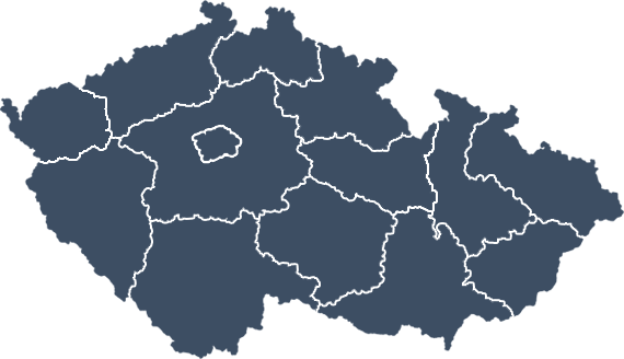 výběr regionu